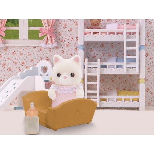 sylvanian families silk cat baby