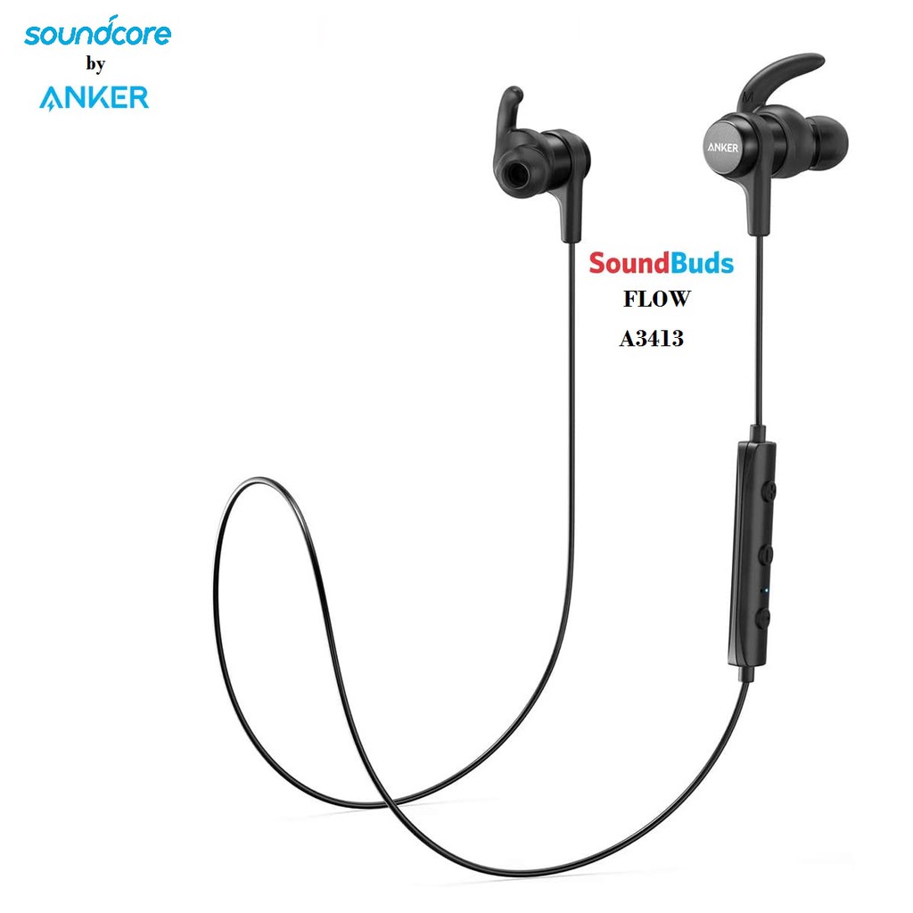 SOUNDCORE SoundBuds Flow A3413 - Sporty Waterproof Bluetooth Earphone - Wireless Earphone SOUNDCORE