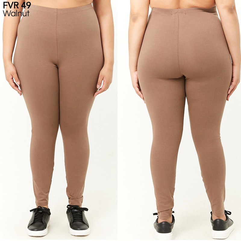 RESTOCK LEGGING JUMBO FOREVER21 Walnut Polos