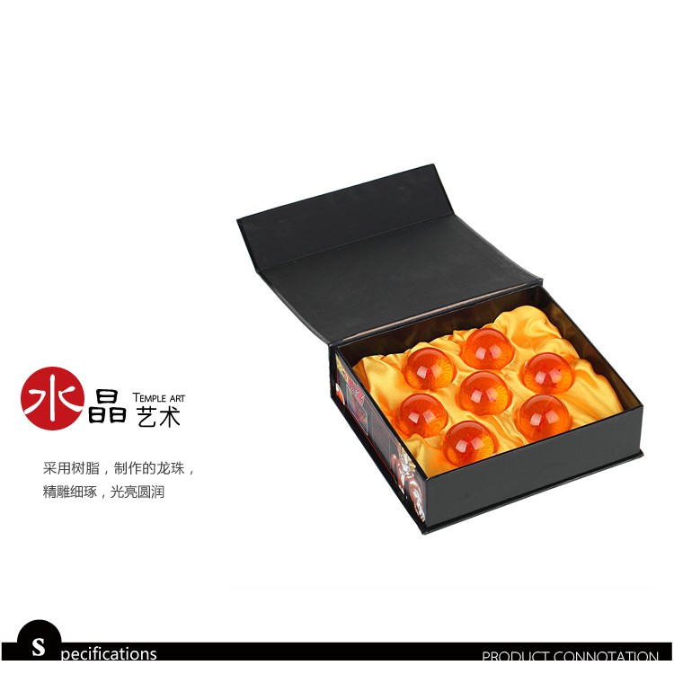 7SDB set 4 cm 7 bola naga dragon ball star mainan goodies dragonball