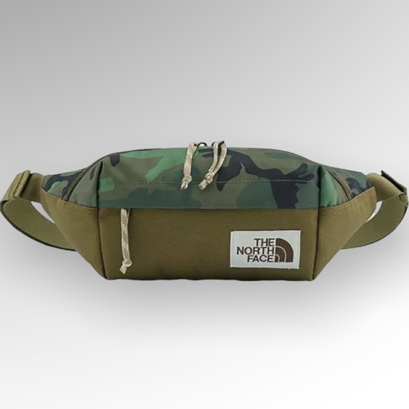 Waistbag Tas Slempang The North Face Lumbar Pack Bag Green Camo Original