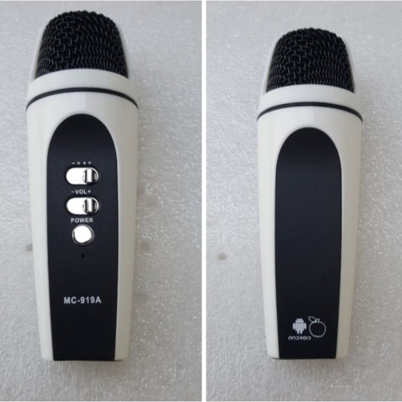 Mic Microphone karaoke MC-919A - Putih