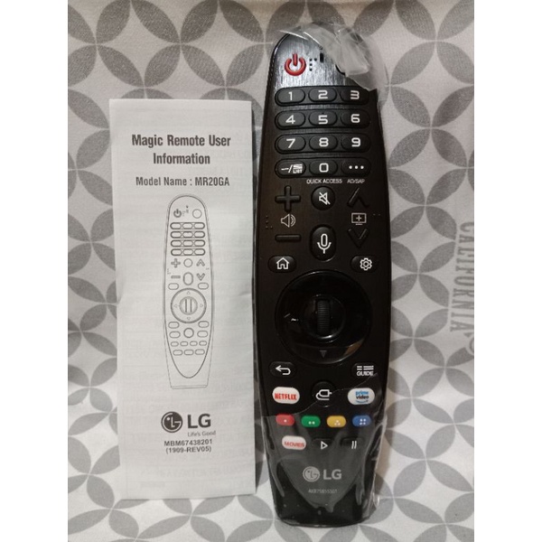 REMOT MAGIC LG SMART TV MR20GA 100%ORIGINAL