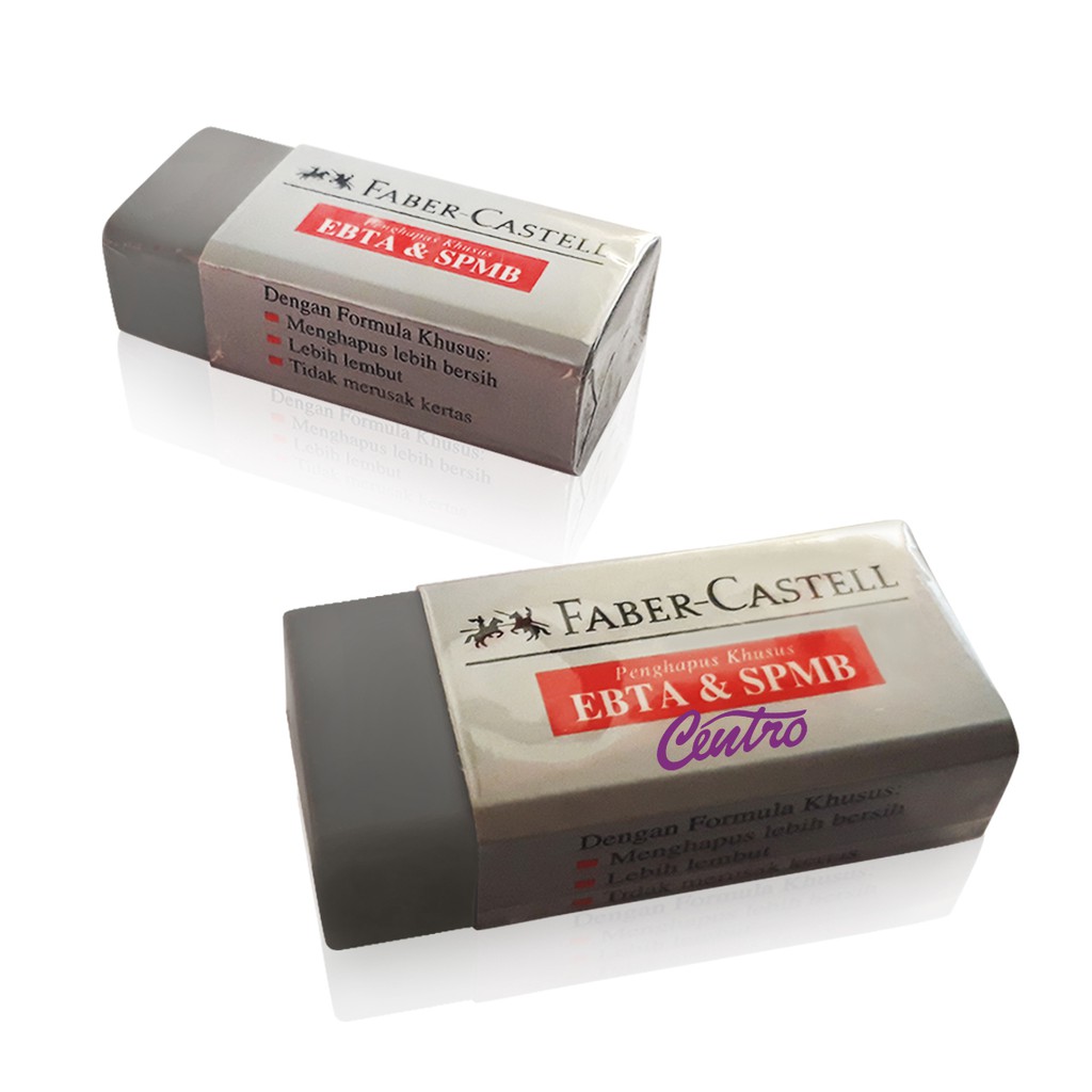 

Faber Castell Penghapus Pensil EBTA & SPMB Ujian Pencil Eraser