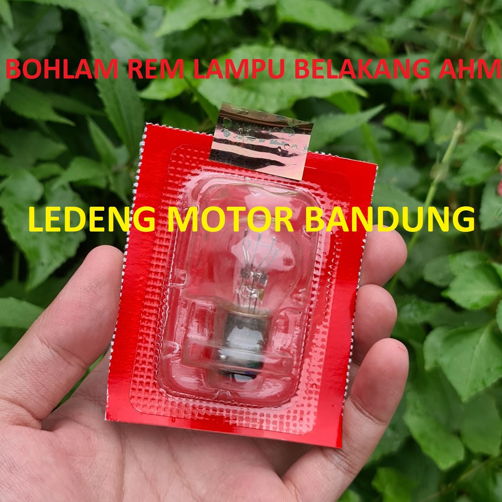 Bohlam Rem Belakang Lampu Stop Honda Original AHM 34906-GB6-921