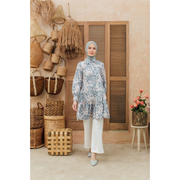 Daisy Tunic Blue Light - Klamby