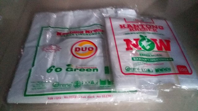 Kantong Kresek Bening Food Grade Ramah No 15