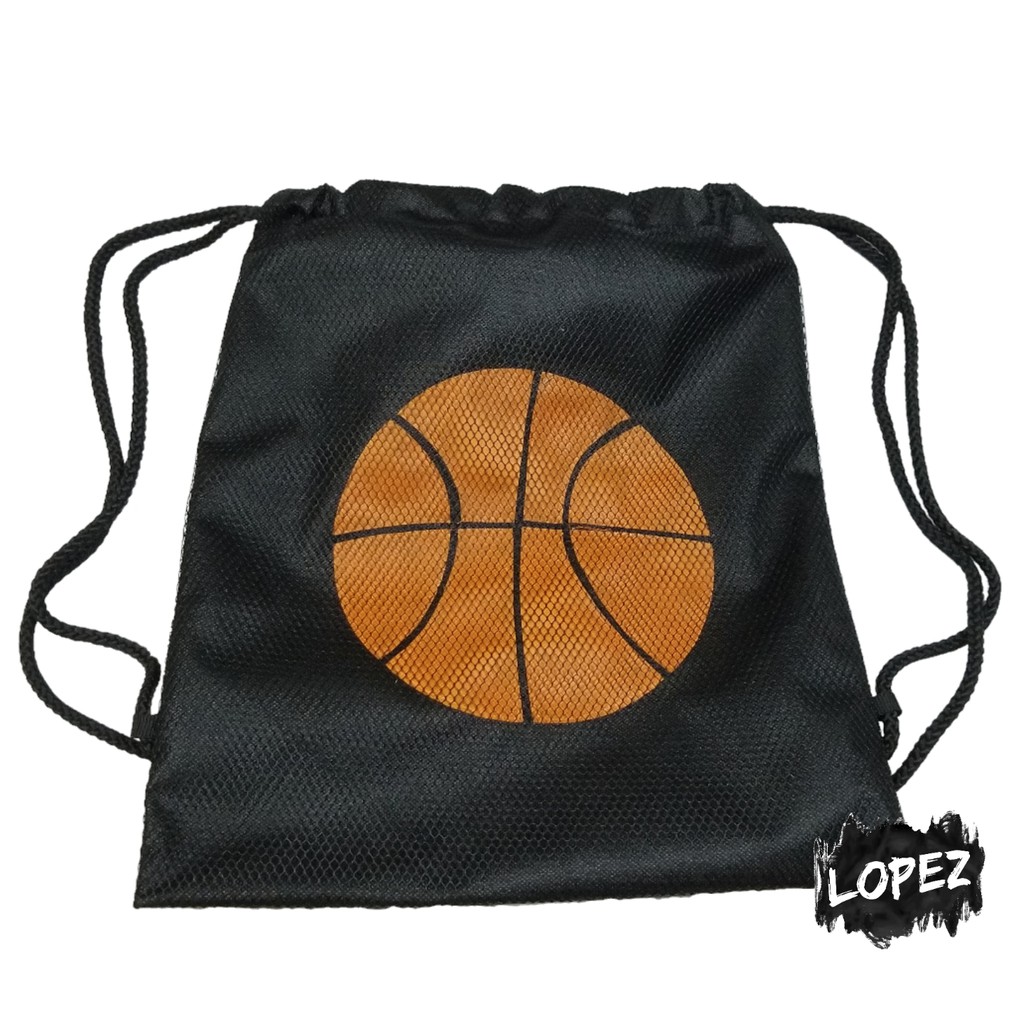Tas Jaring Bola Basket / Tas Serut Basketball / Stringbag Basket Ball / Backpack Sports NBA Lopez