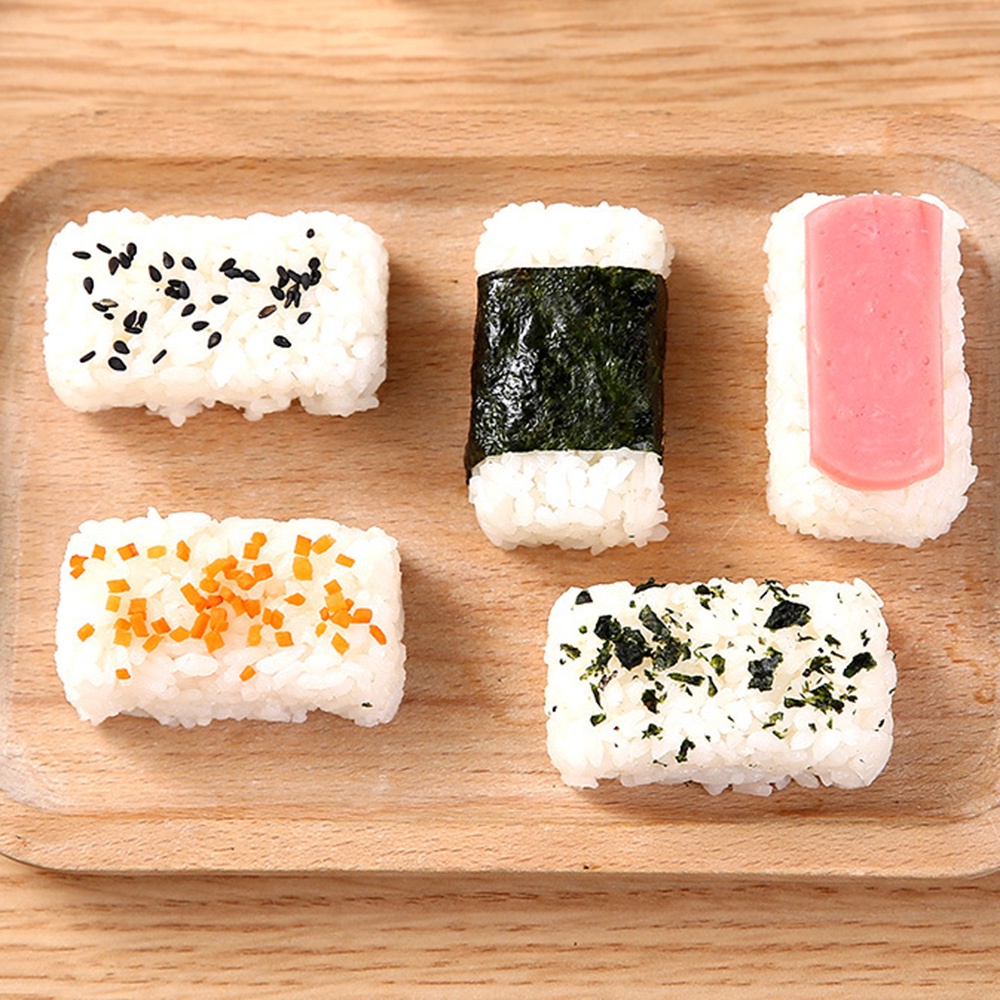 aaoottuuoo5.id Cetakan Sushi / Nigiri / Bento Homemade Diy Warna Putih