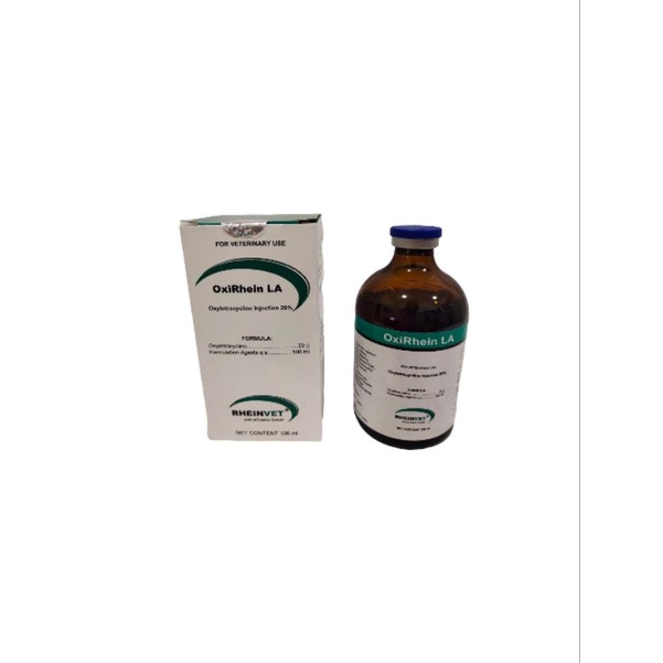 (CUCI GUDANG PRODUCT EXP DISC 50%) / Rheinvet / OXIRHEIN LA / OxiRhein LA / Oxyrhein LA / Antibiotik