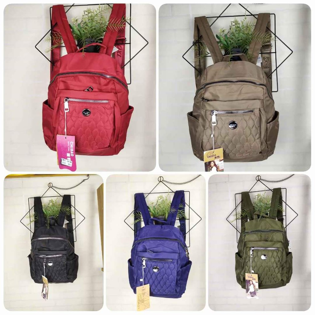 Tas Ransel Wanita Tas Ransel Chibao kode 354-8 size 34x26x16 cm MODEL RANSEL CHIBAO SPECIAL PRICE !!