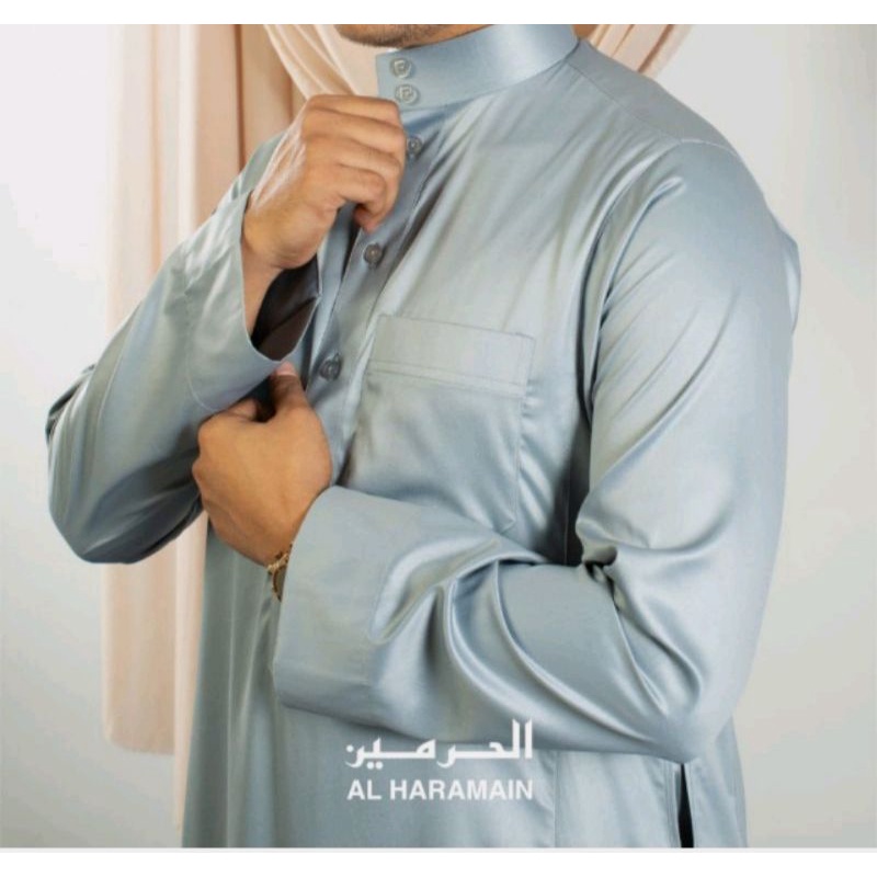 (BISA COD) JUBAH HARAMAIN ORIGINAL IMPORT VIET | JUBAH HAROMAIN | JUBAH PRIA