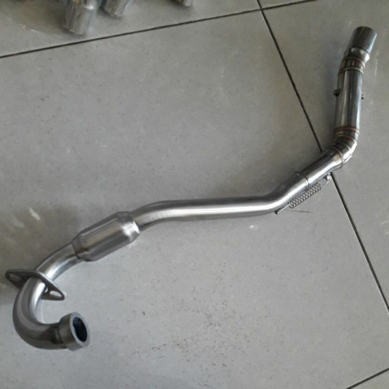 KNALPOT KLX RACING / LEHER KNALPOT KLX