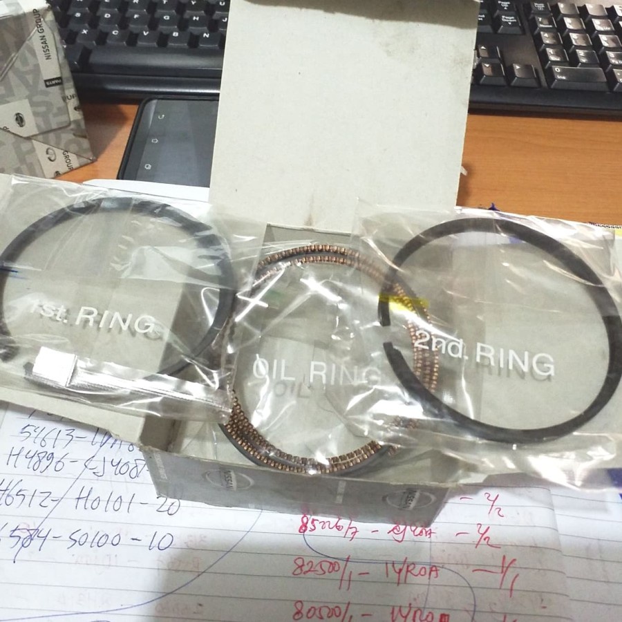 Juke F15N Ring Seher Piston Set O/S STD