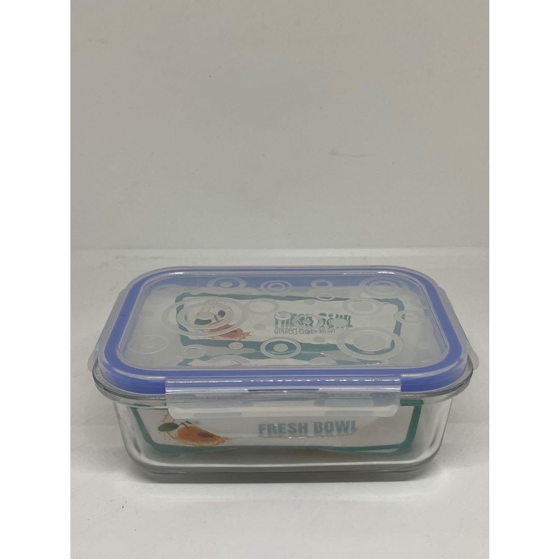 Kotak Bekal Makan Kaca Lunch Box Glass Fresh Bowl Tebal Termurah Berkualitas