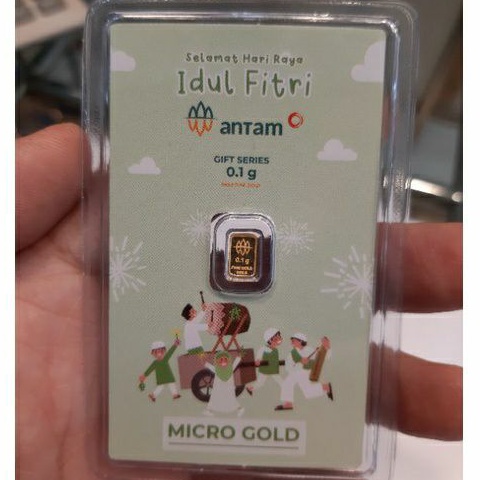 LM emas kita micro gold antam 0,1gr 0.1gr idul fitri eid mubarak hari raya lebaran.