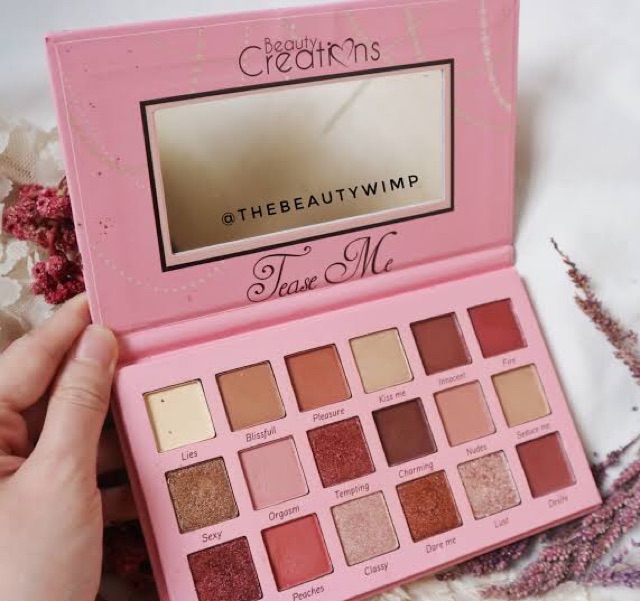 [ real pic ] Beauty teast me eyeshadow best seller / beauty tease me eyeshadow pallete