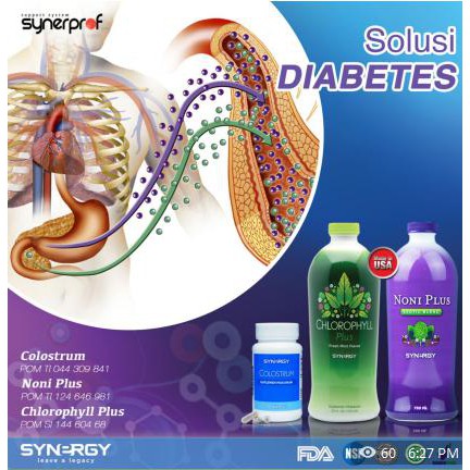 

(BISA BAYAR DITEMPAT) Klorofil Colostrum Noni Plus - Obat Generik Diabetes Melitus (TERJAMIN)