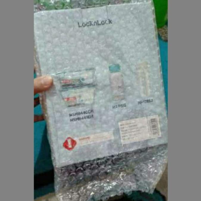 Lock And Lock Hsm844Em4S Gift Set Lunch Box Set