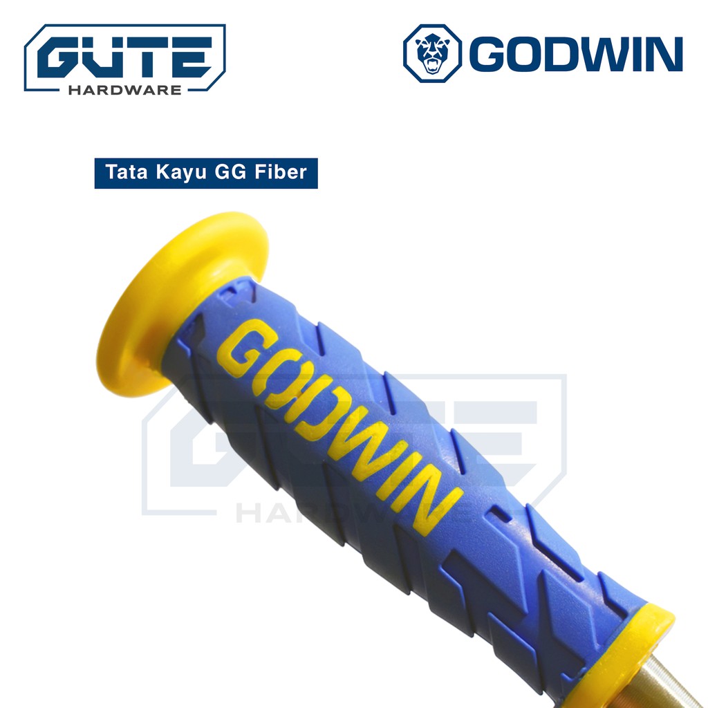 Wood Chisel Pahat Kayu “GODWIN” GG Fiber High Grade Carbon Steel // Tata Kayu