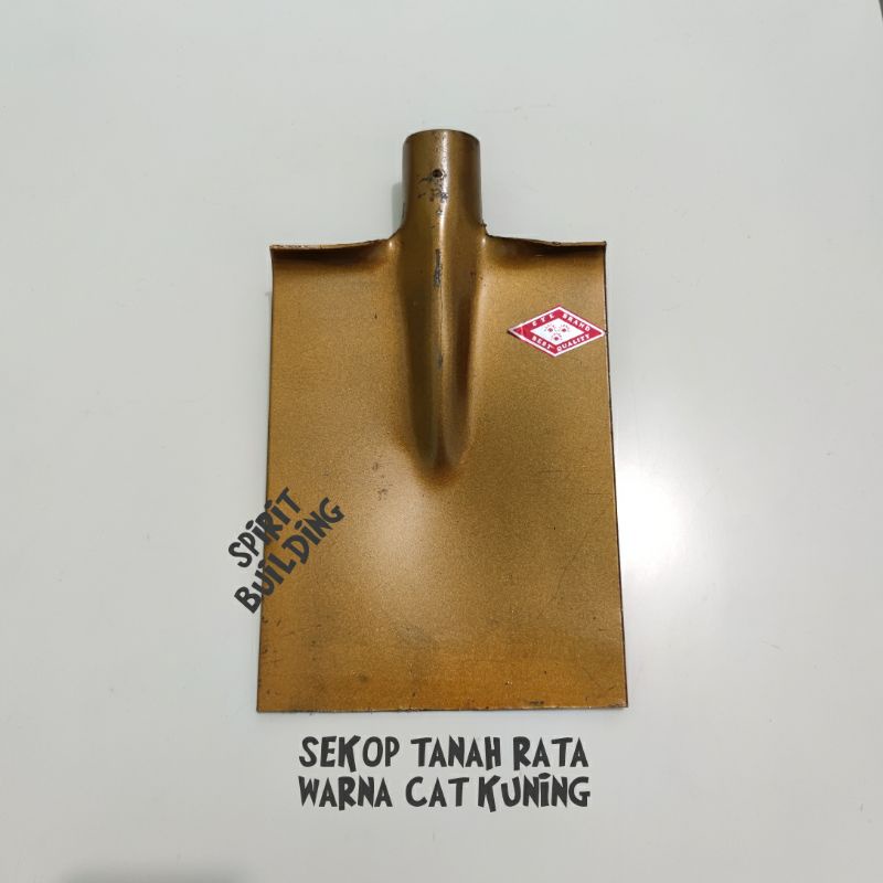 SEKOP SKOP TANAH RATA CAT KUNING