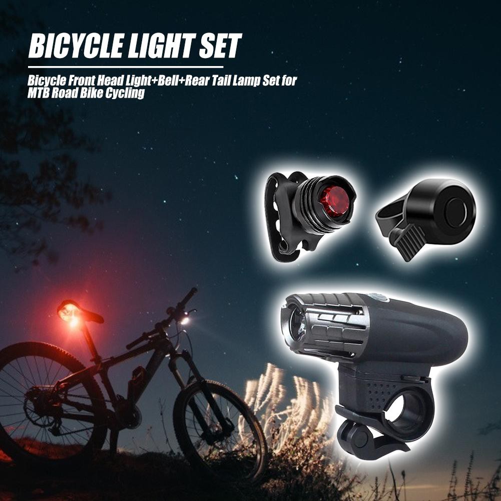 road bike light set