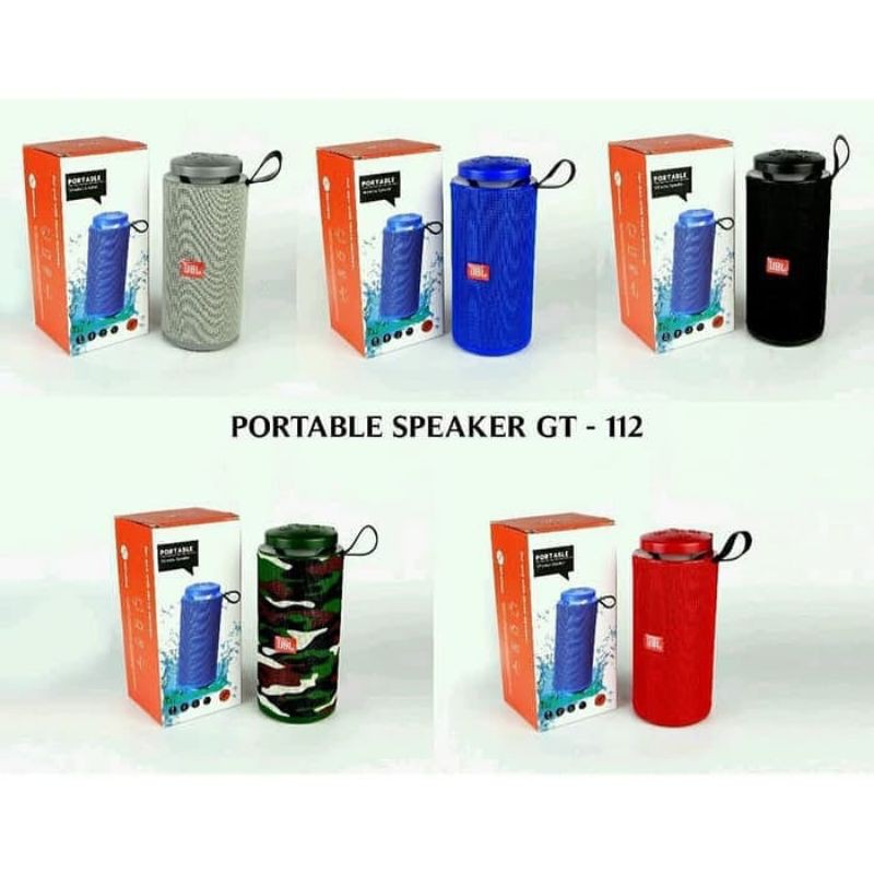 Portable Wireless Speaker JBL GT-112 Speaker Bluetooth JBL