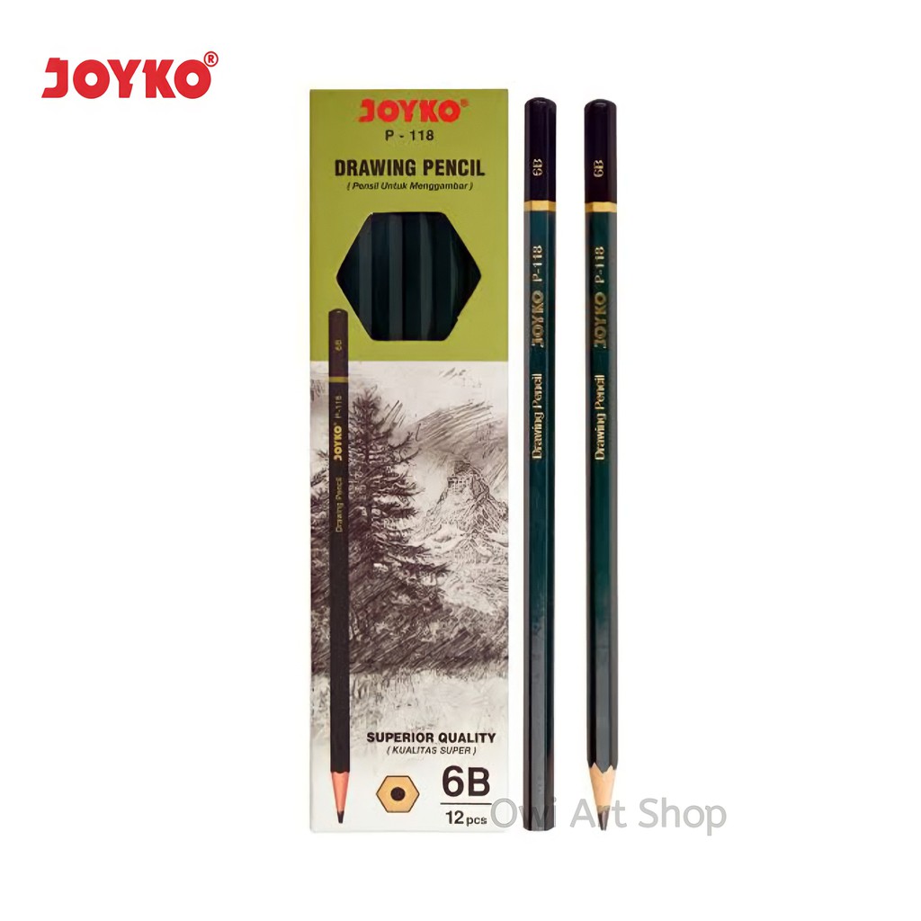 

Pensil Joyko P-118 ( 5H - 8B ) - Satuan