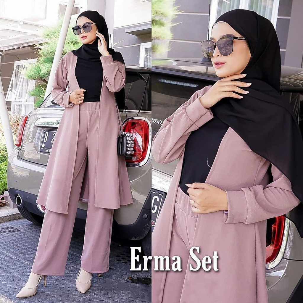 ERMA SET - stelan murah / stelan wanita / set murah / set wanita