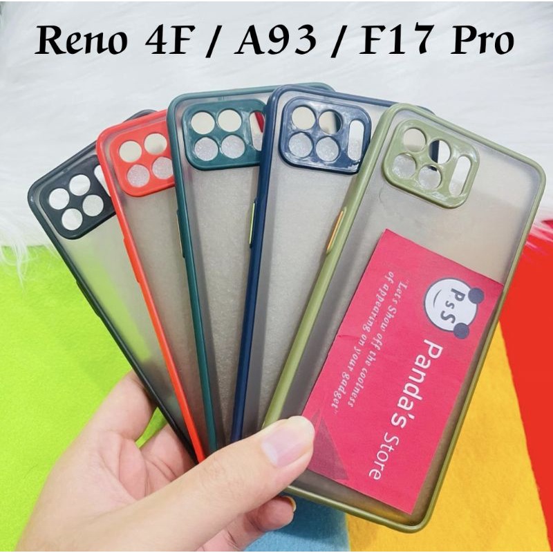 Case Oppo Reno 4F / F17 Pro / A93 My choice Polos + Ring Kamera / Pelindung Kamera (PsS)