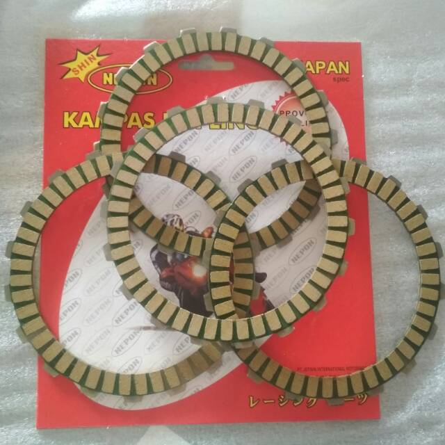 Kampas kopling plat kopling karisma Kirana Supra x 125 racing neppon