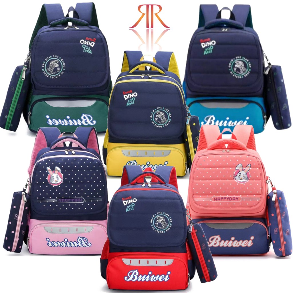 Tas Ransel Anak Sekolah Karakter Fashion Kids Backpack