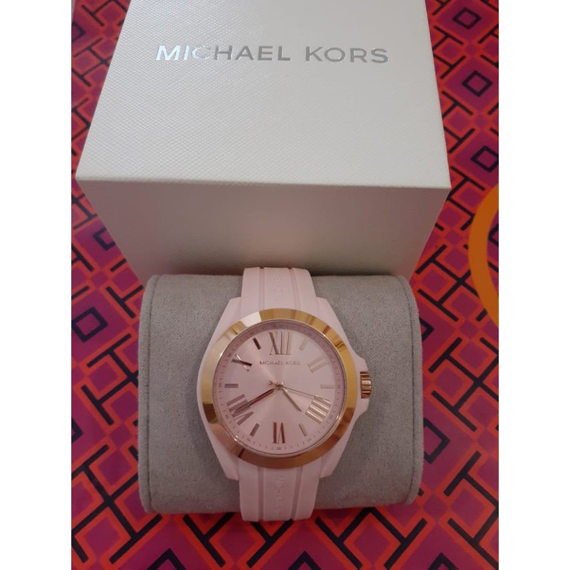 jam michael kors rubber watch mk2732 pink