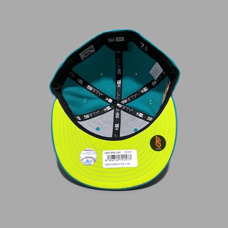 TOPI NEW ERA ORIGINAL 5950 ASG 2002 MILAWUKEE BREWERS TOSCA UV NEON LIME