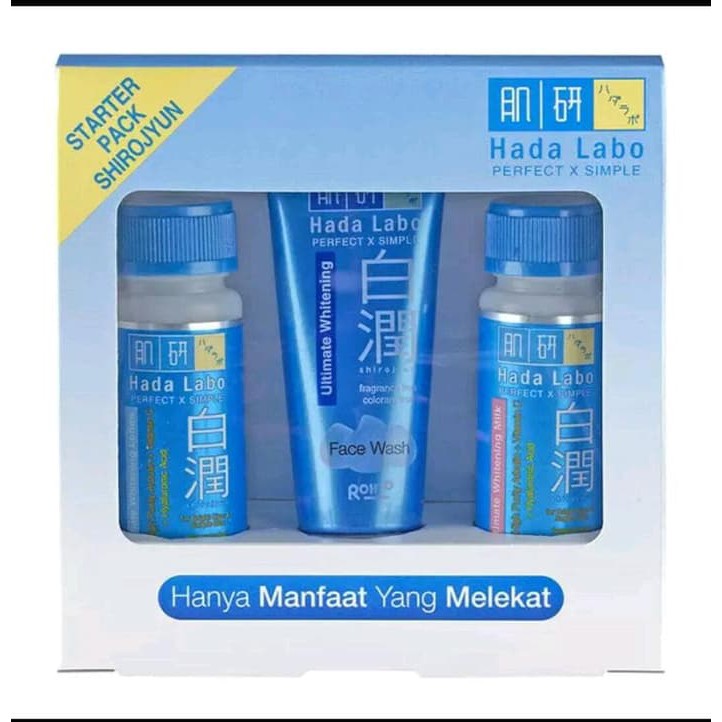 HADA LABO Starter Pack Gokujyun dan Shirojyun by Ailin