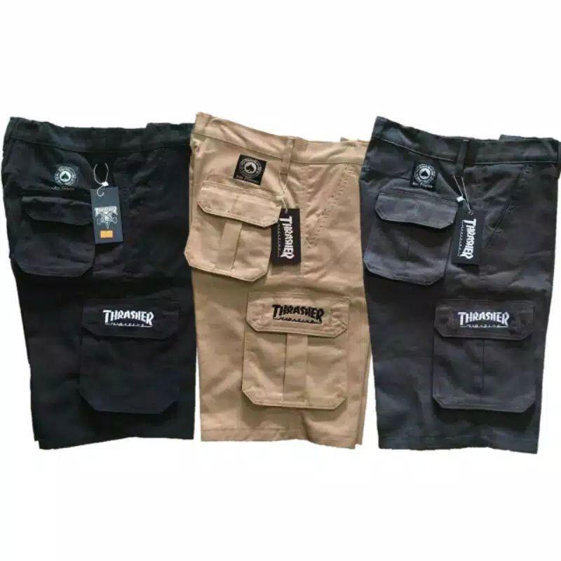 [BISA COD] SIZE 27--38 YANG LAGI HITS Celana Cargo Pendek Pria