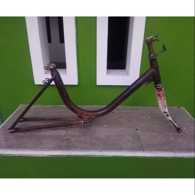 Frame 20 inc shimano jepang minion minitrek