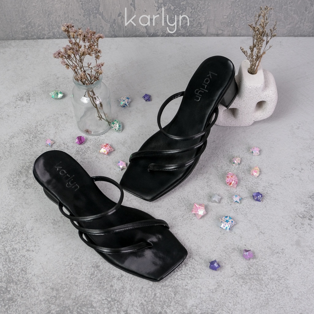 Karlyn Audrey Sandal Heels wanita 5 cm