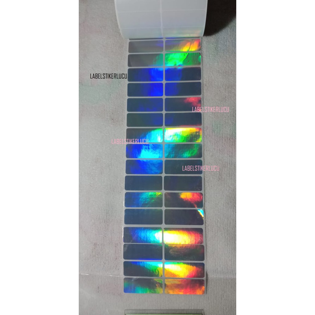 

Sticker Label Motif Silver rainbow (isi 42pcs) variasi gambar