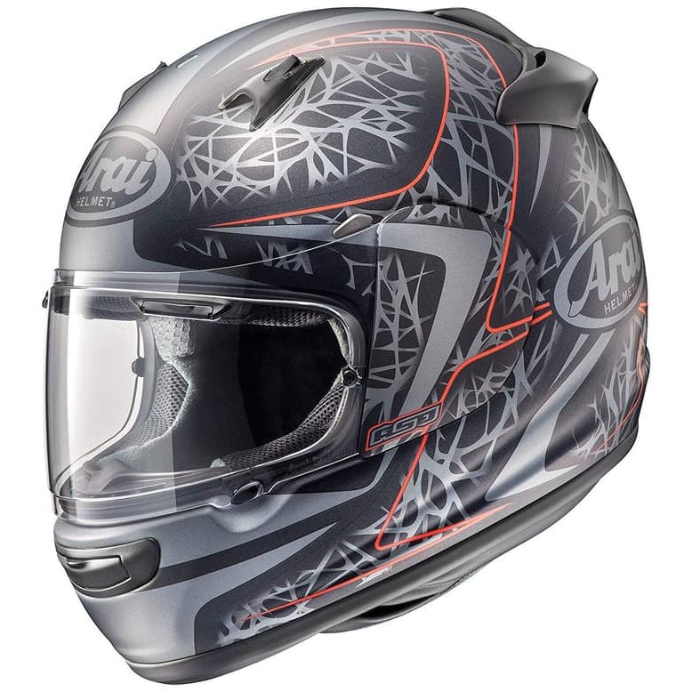 TERMURAH Arai Quantum J Sting Helm Full Face - Black - SIZE L