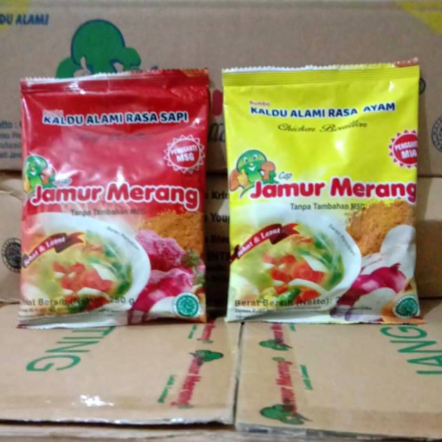 

Kaldu Alami Cap Jamur Merang Rasa Ayam/Sapi 250g