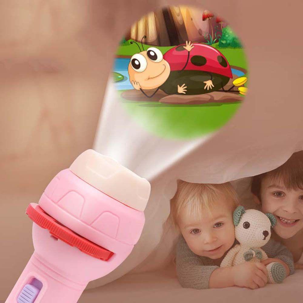 Mxbeauty Buku Cerita Tidur Bayi Anak Malam Belajar Belajar Banyak Motif Book Kid Gift Projecting Lamp Torch Lamp Mainan