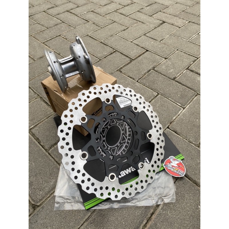 Tromol depan KLX 150 d tracker original baru set disc klx150 original baru semua tromol dtracker ori