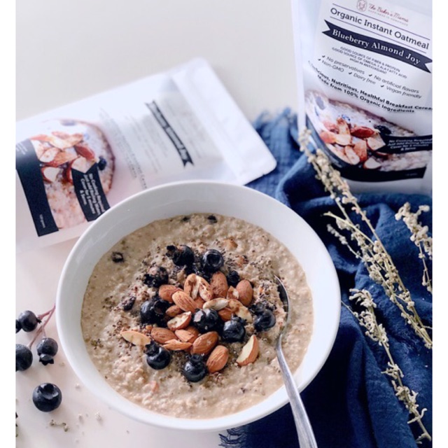 

ORGANIC INSTANT OATMEAL BLUEBERRY ALMOND