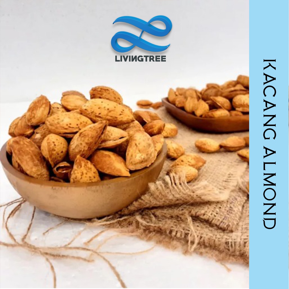 

Roasted Almond 100 gr Kacang Almond Panggang Premium