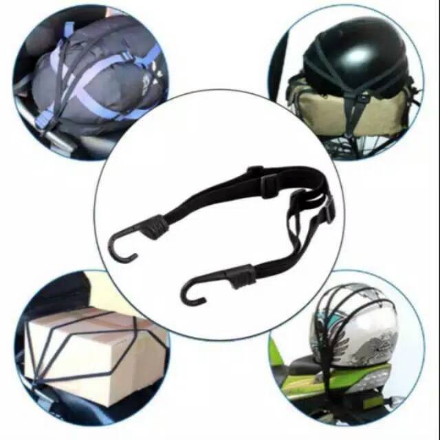 Tali bagasi motor jaring helm pukat helm