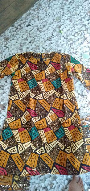 Tunic Batik Bermacam Motif Rezeki_batik
