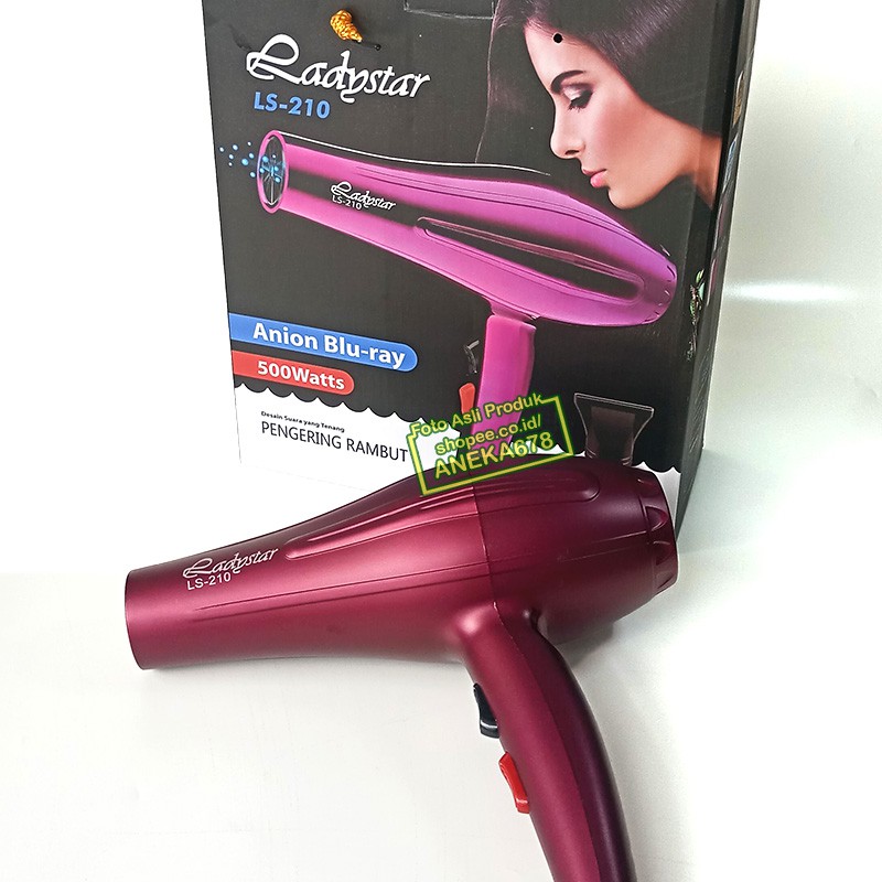 LADYSTAR LS 210 HAIR DRYER SALON LS210 HAIRDRYER PENGERING RAMBUT