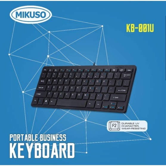 Keyboard Nisuta Mikuso KB-001U - Keyboard Portable Business