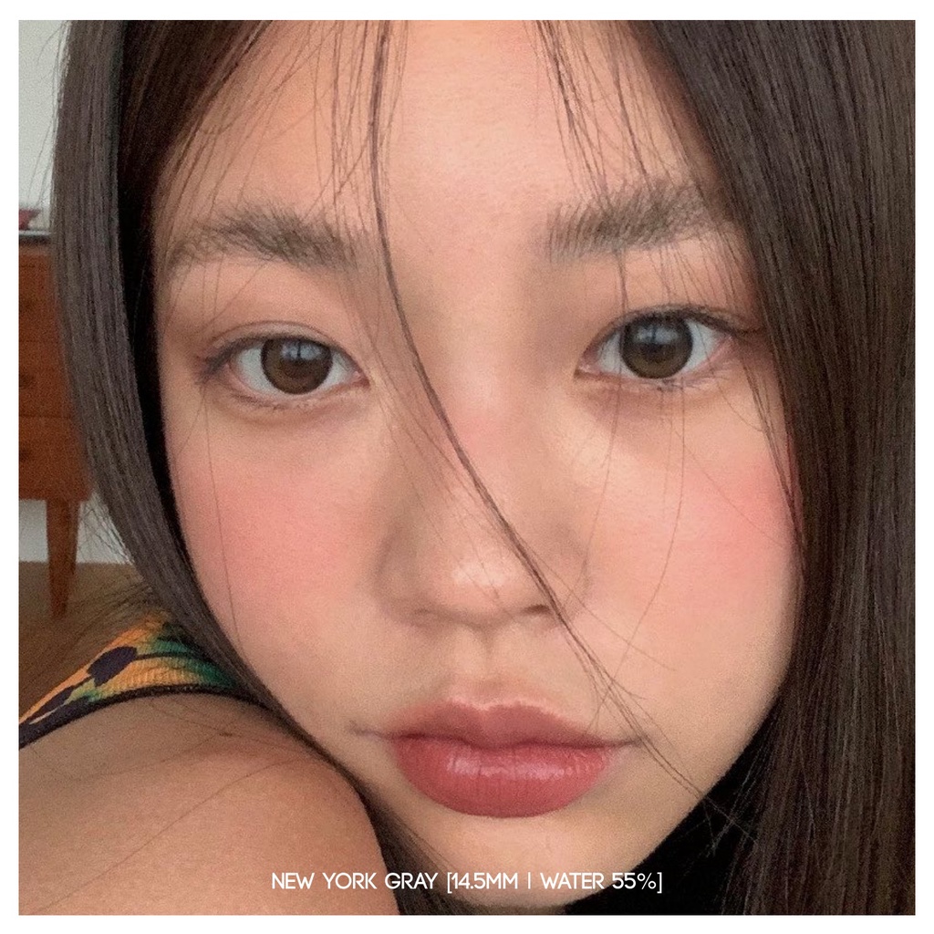 MIKHAYLOVESHOP Softlens New York Gray (Grey) | Kittykawaii